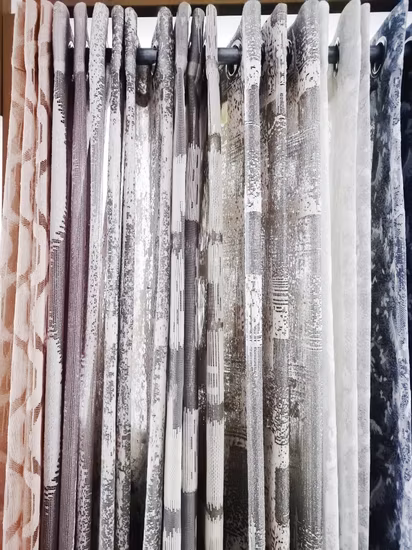 중국산 도매 저렴한 가격 니트 자카드 창 커튼 원단