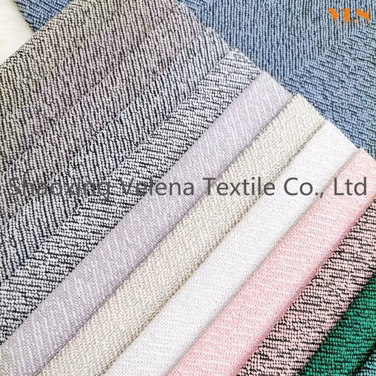 인기있는 세련된 고품질 리넨 자카드 가정용 커튼 원단